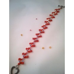 Bracelet Diagonal Orange